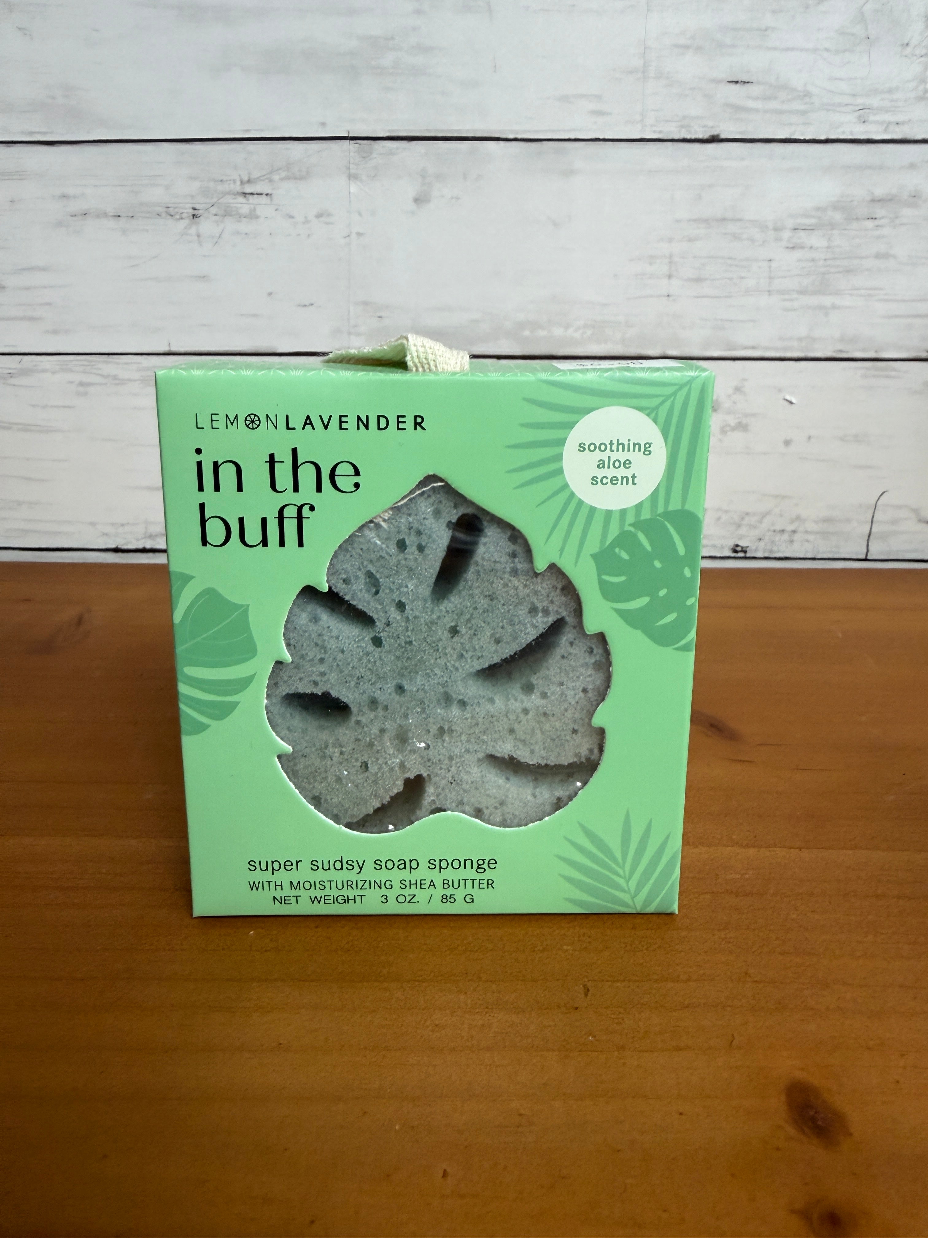 Lemon Lavender Aloe Soap Sponge