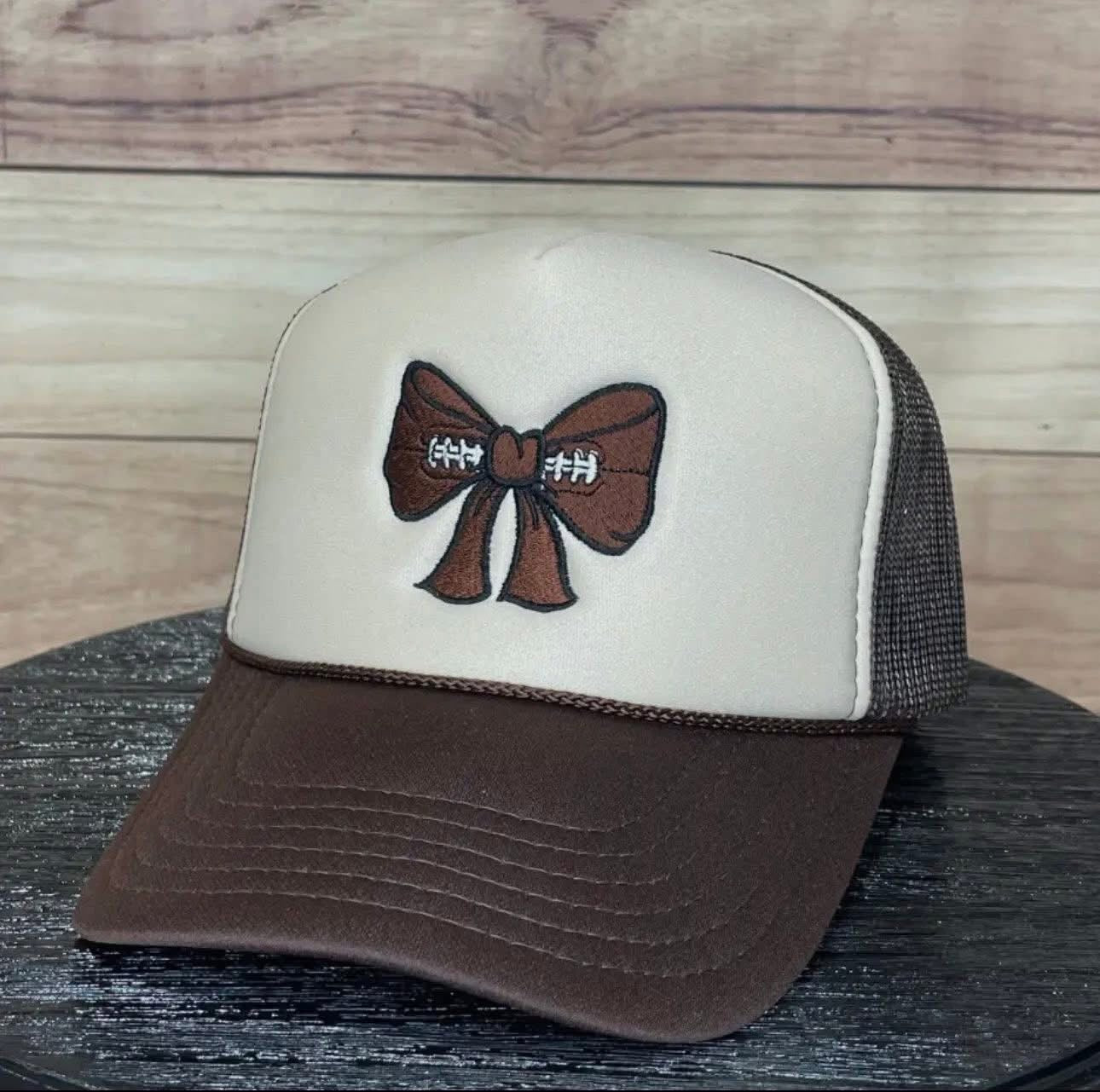 Bow Football Hat