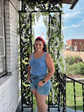 Blue Tank Top
