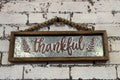 Wall Decor, Thankful, Grateful, Blessed