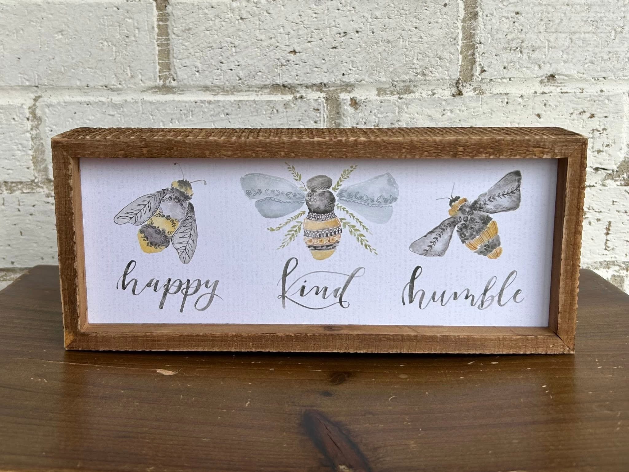 Bee Insect Box Sign