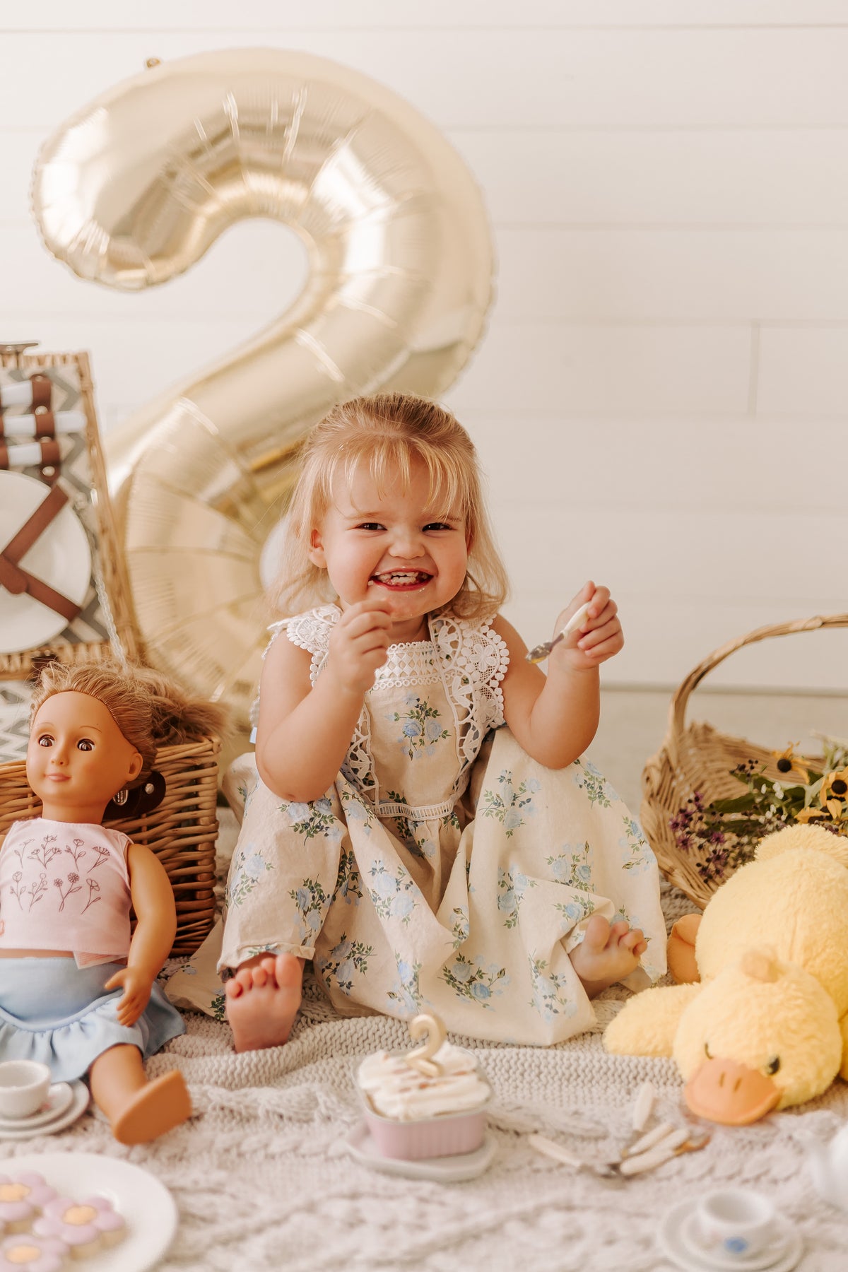 Lace Trimmed Bow Dress