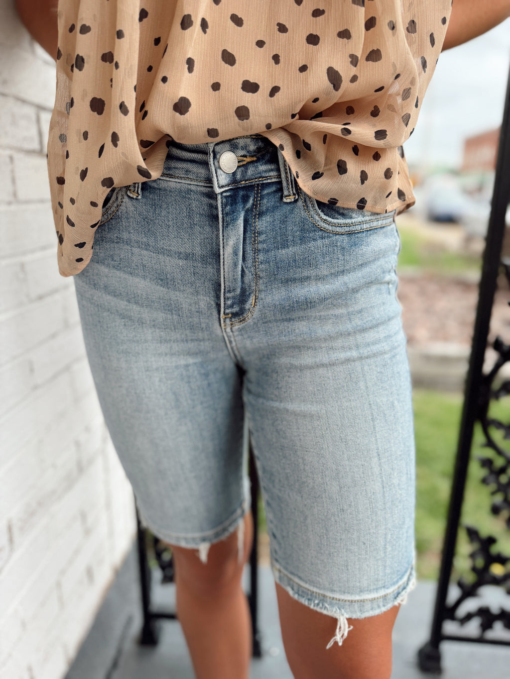 Long Judy Blue Shorts
