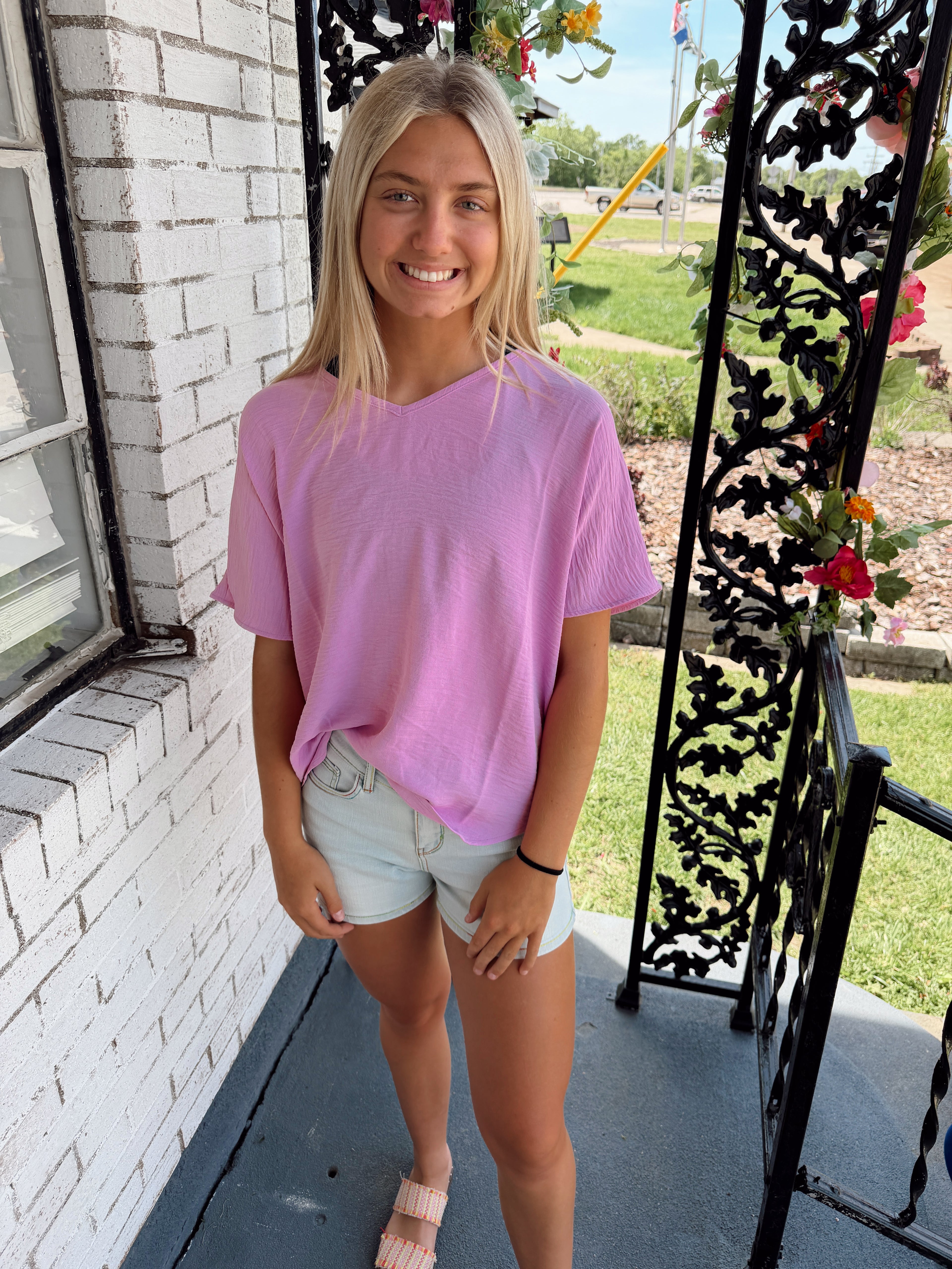 Zenana Mauve Top