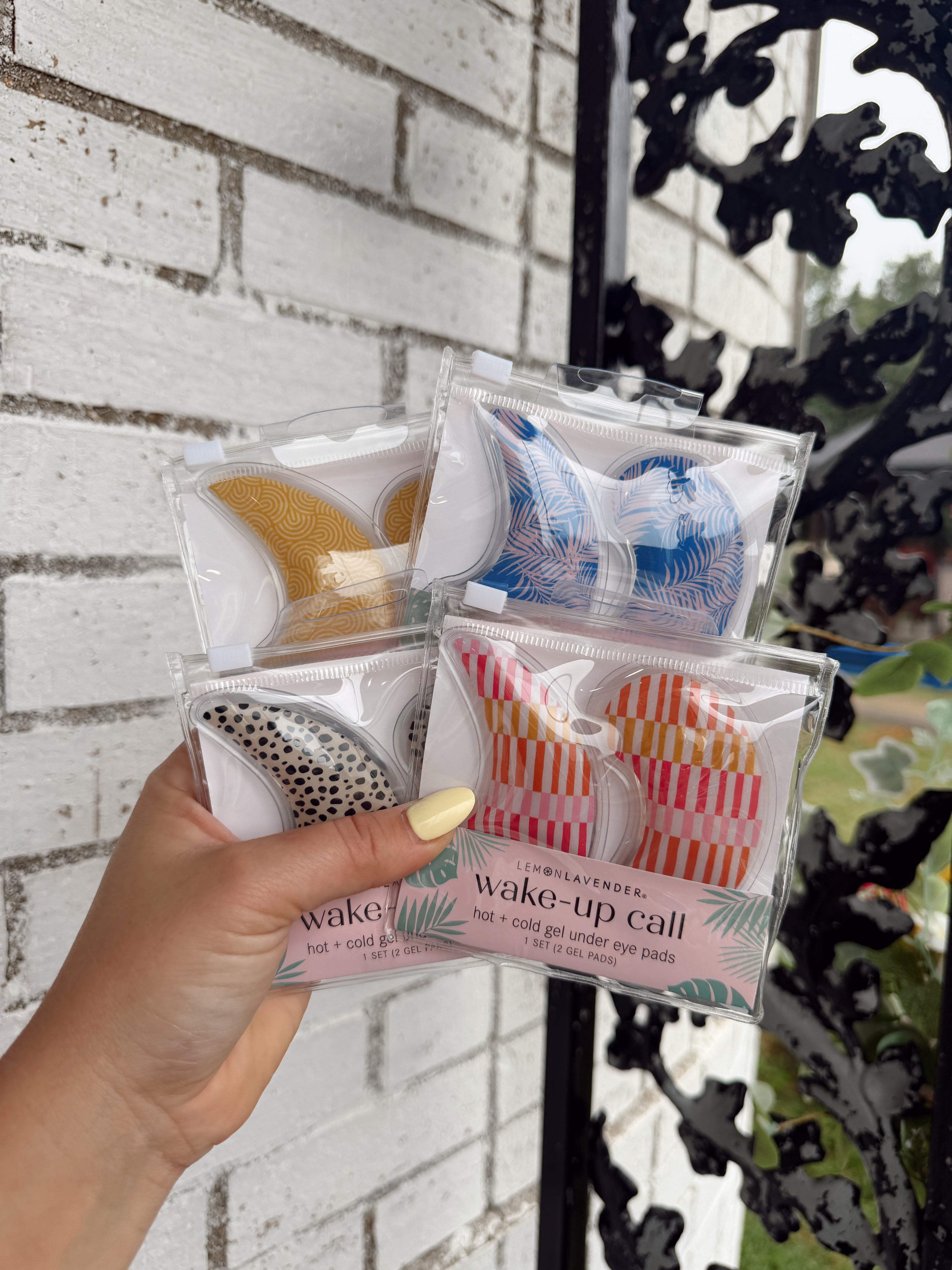Lemon Lavender Gel Eye Pads