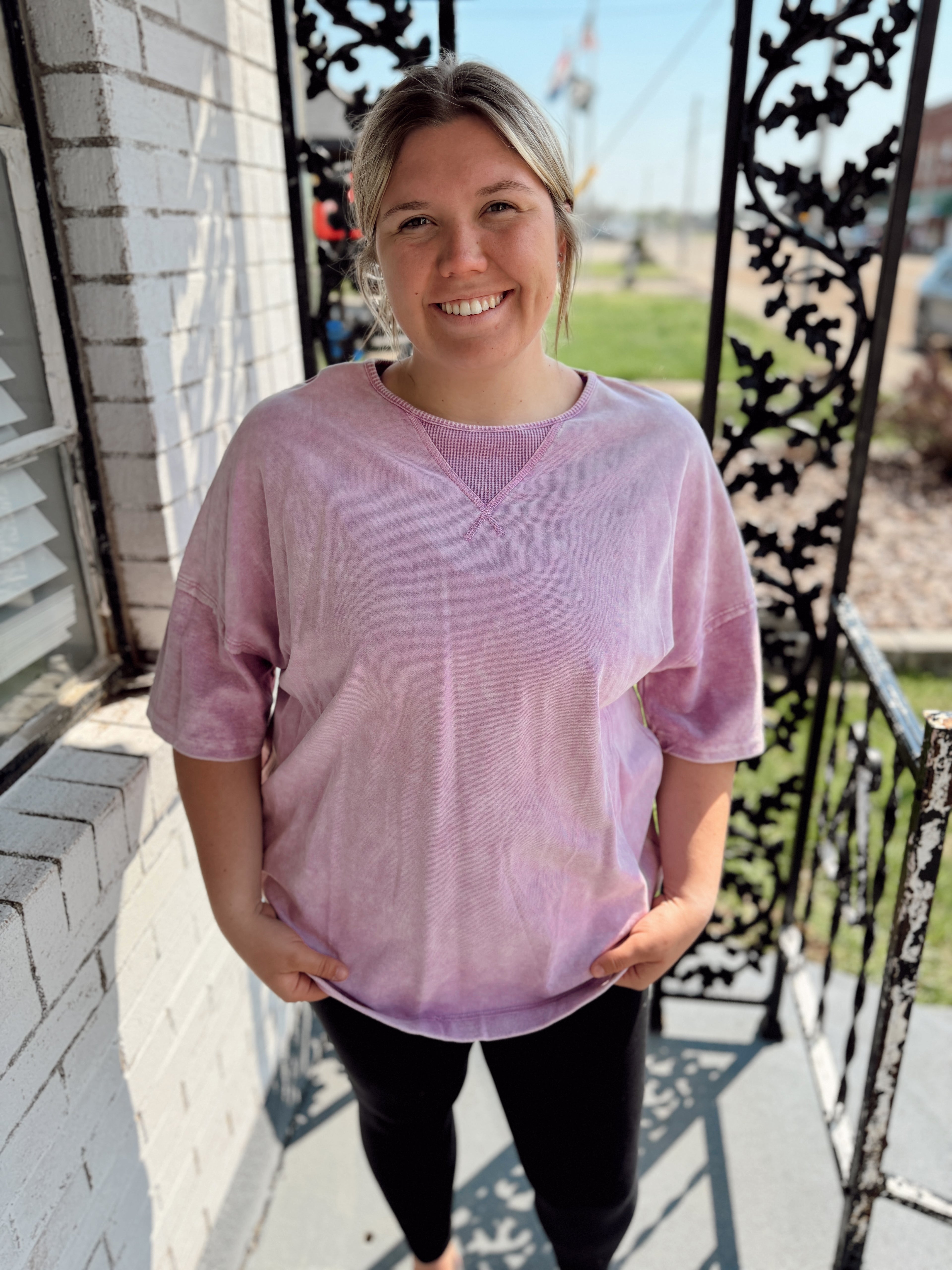 Purple Oversize Tee