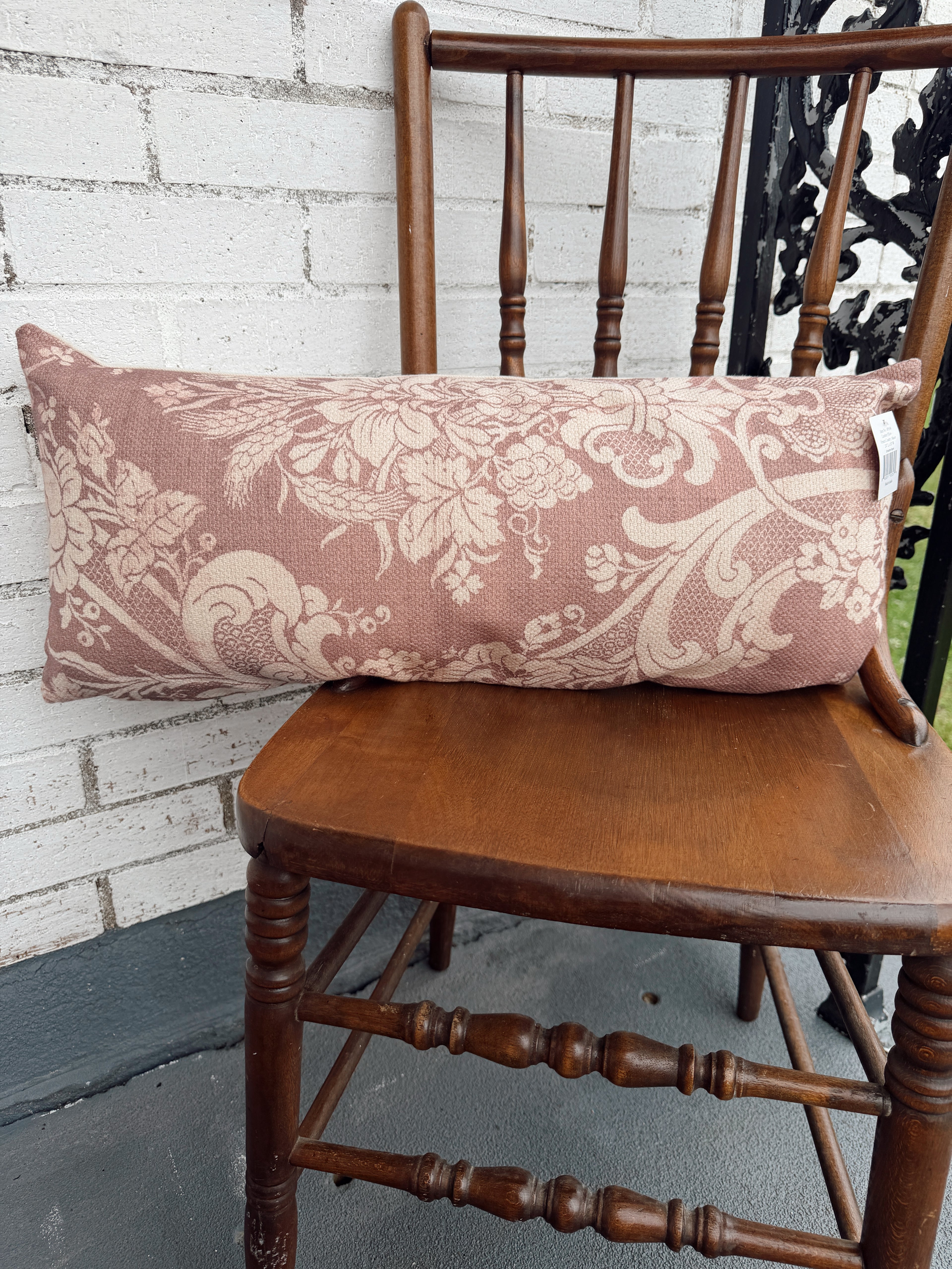 French Country Mauve Pillow