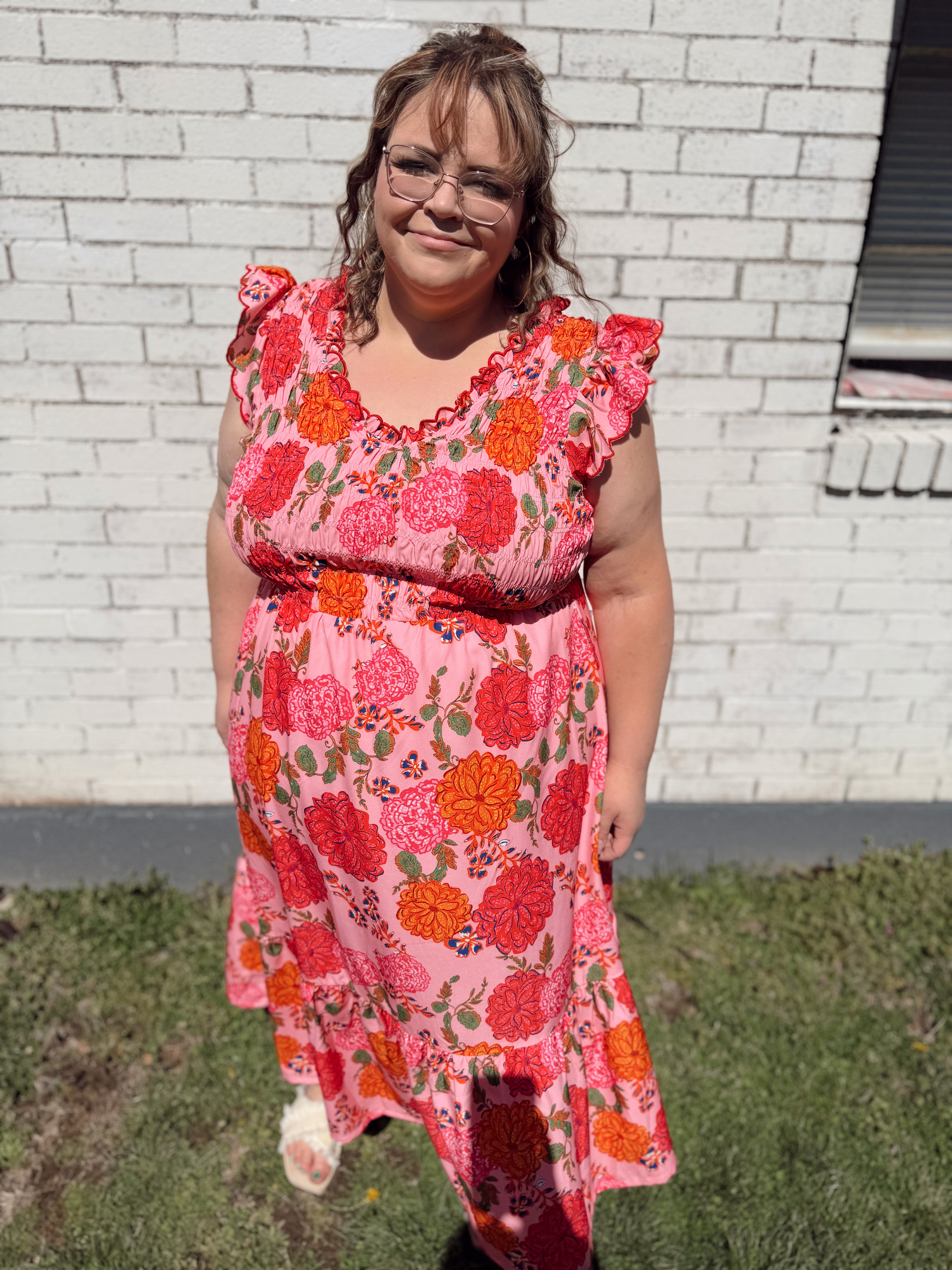 Pink Mix Dress