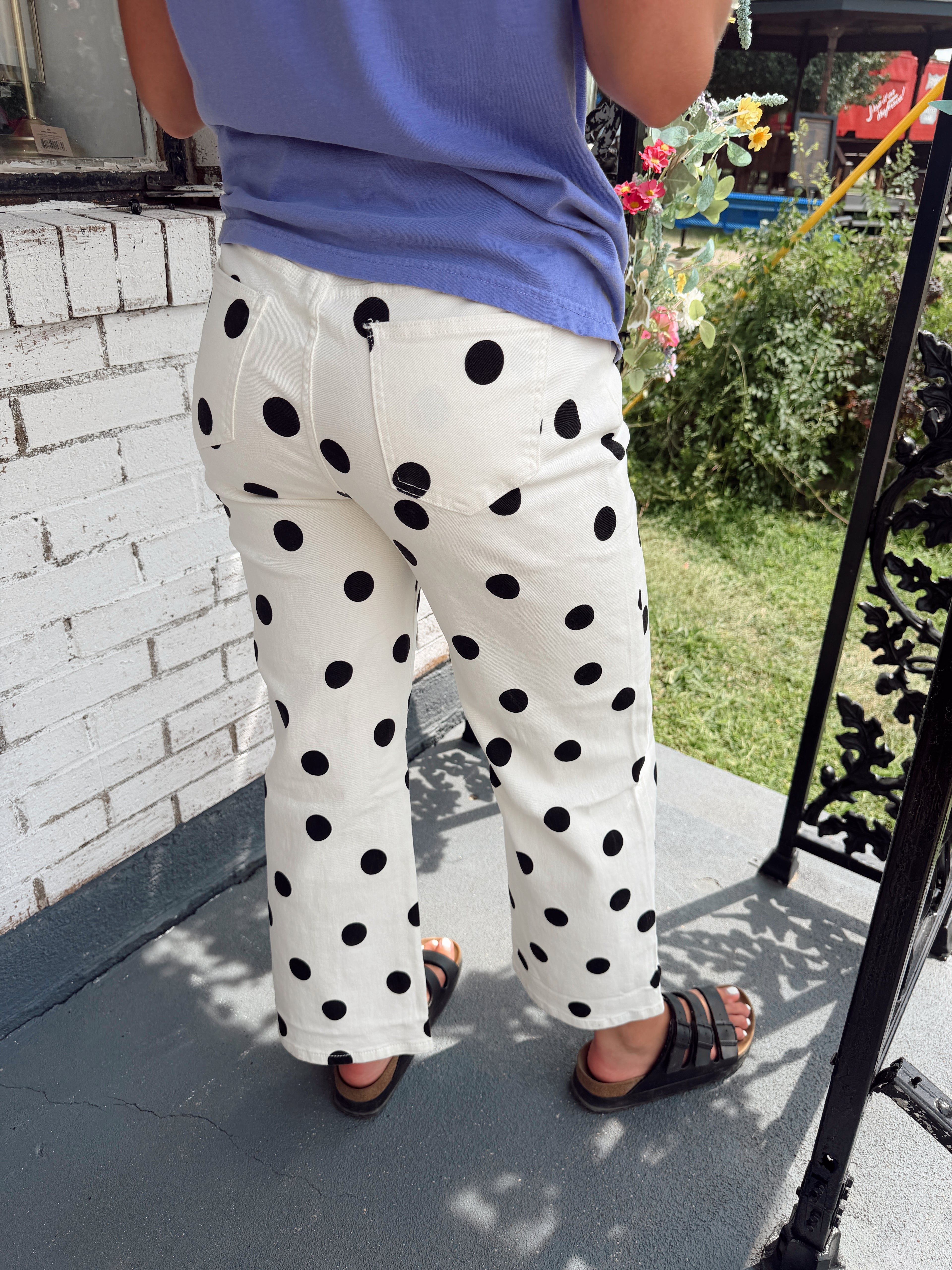 Polka Dot Jeans