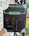 First Day of School Chalkboard