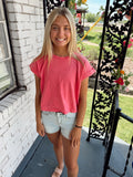 Zenana Pink Wash Top