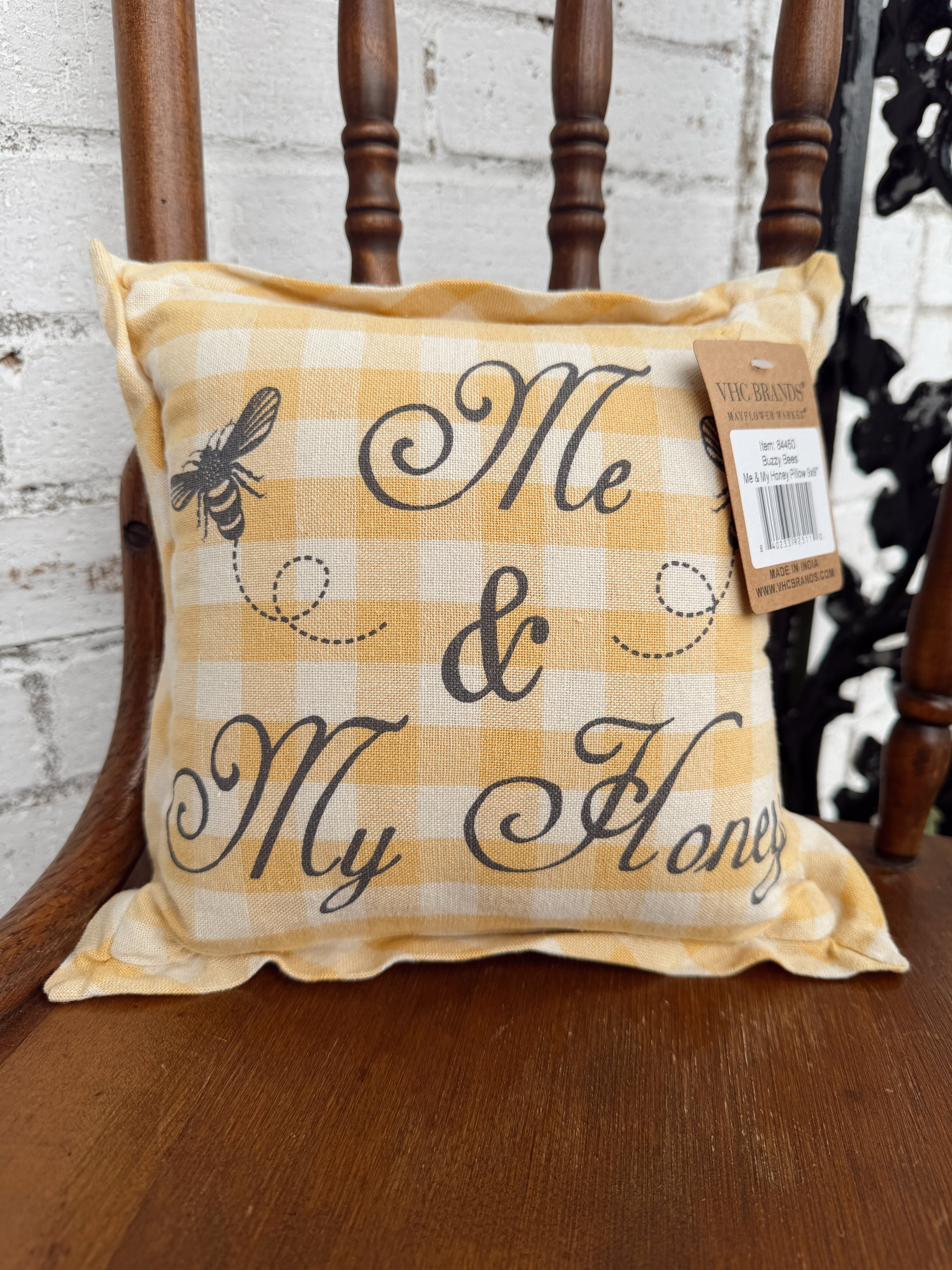 Me & My Honey Pillow