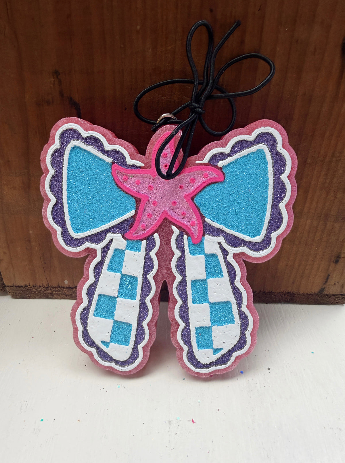 Scalloped Star Fish Bow Freshie