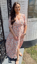 Boho Floral Dress