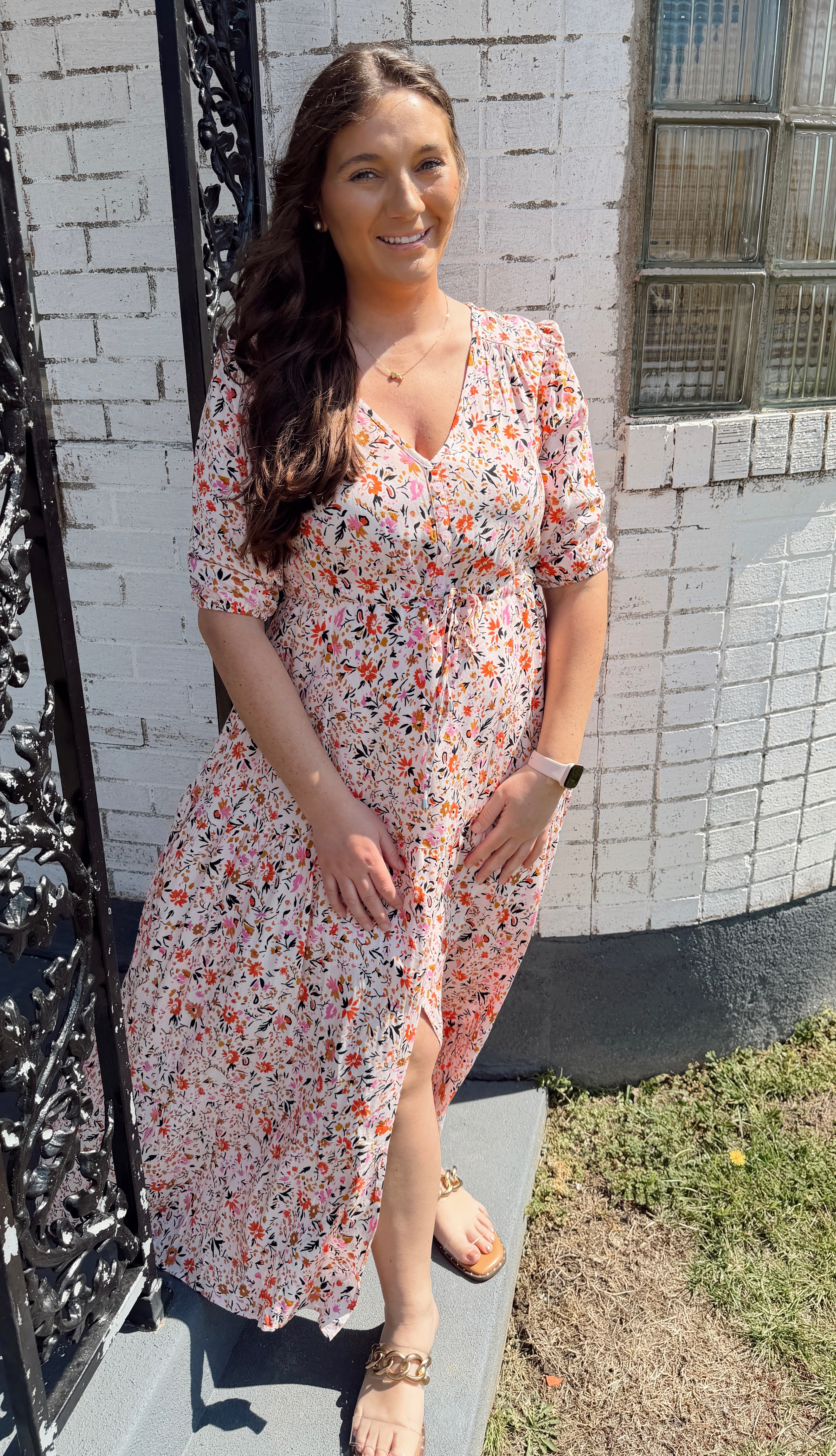 Boho Floral Dress
