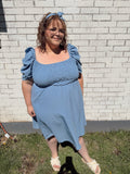 Blue Bow Dress