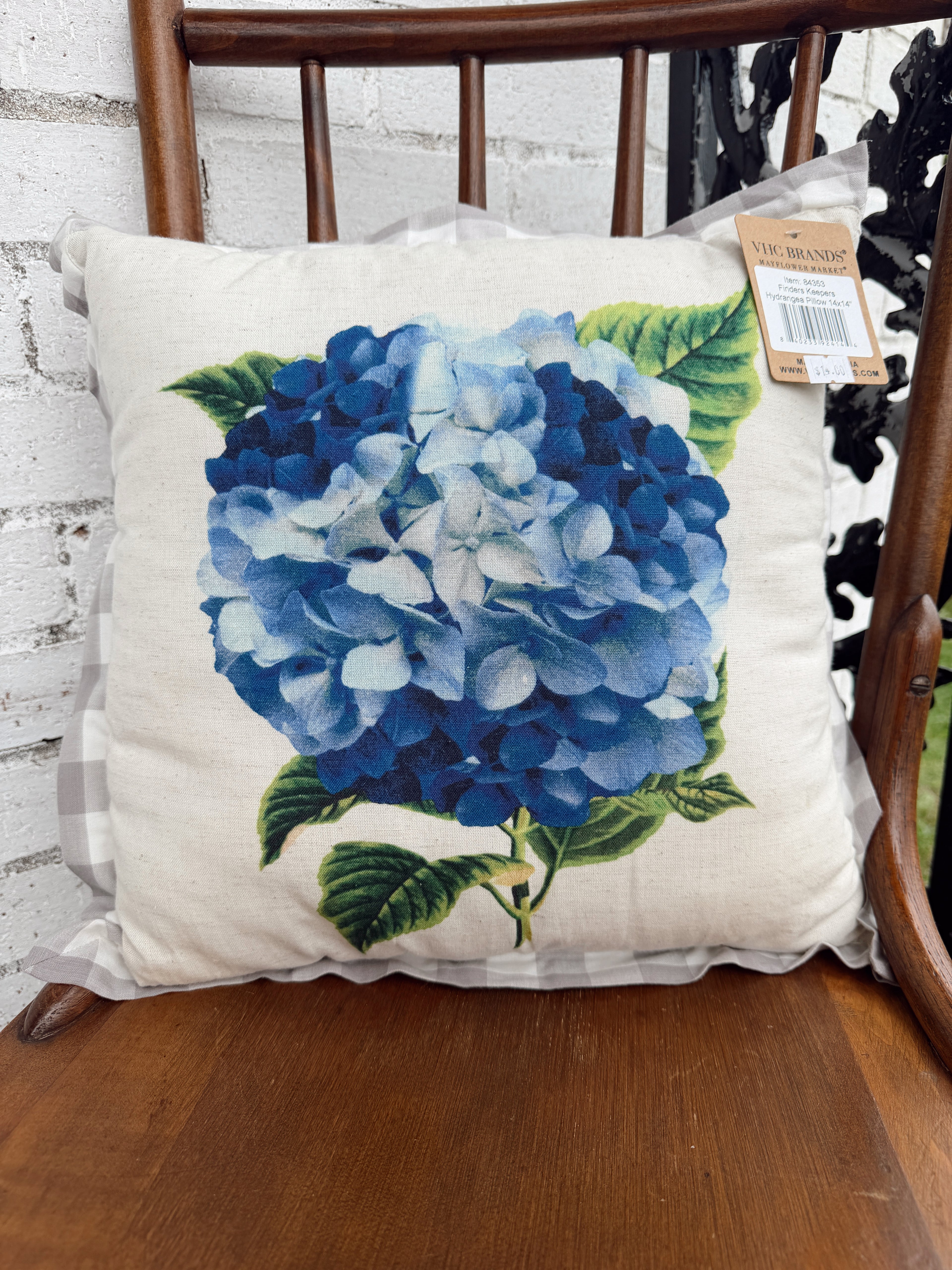 Hydrangea Pillow