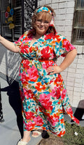 Bright Floral Long Dress