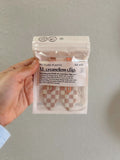 Checkered Creaseless Clips