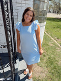 Blue Bow Dress