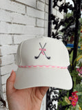 Pink Golf Hat