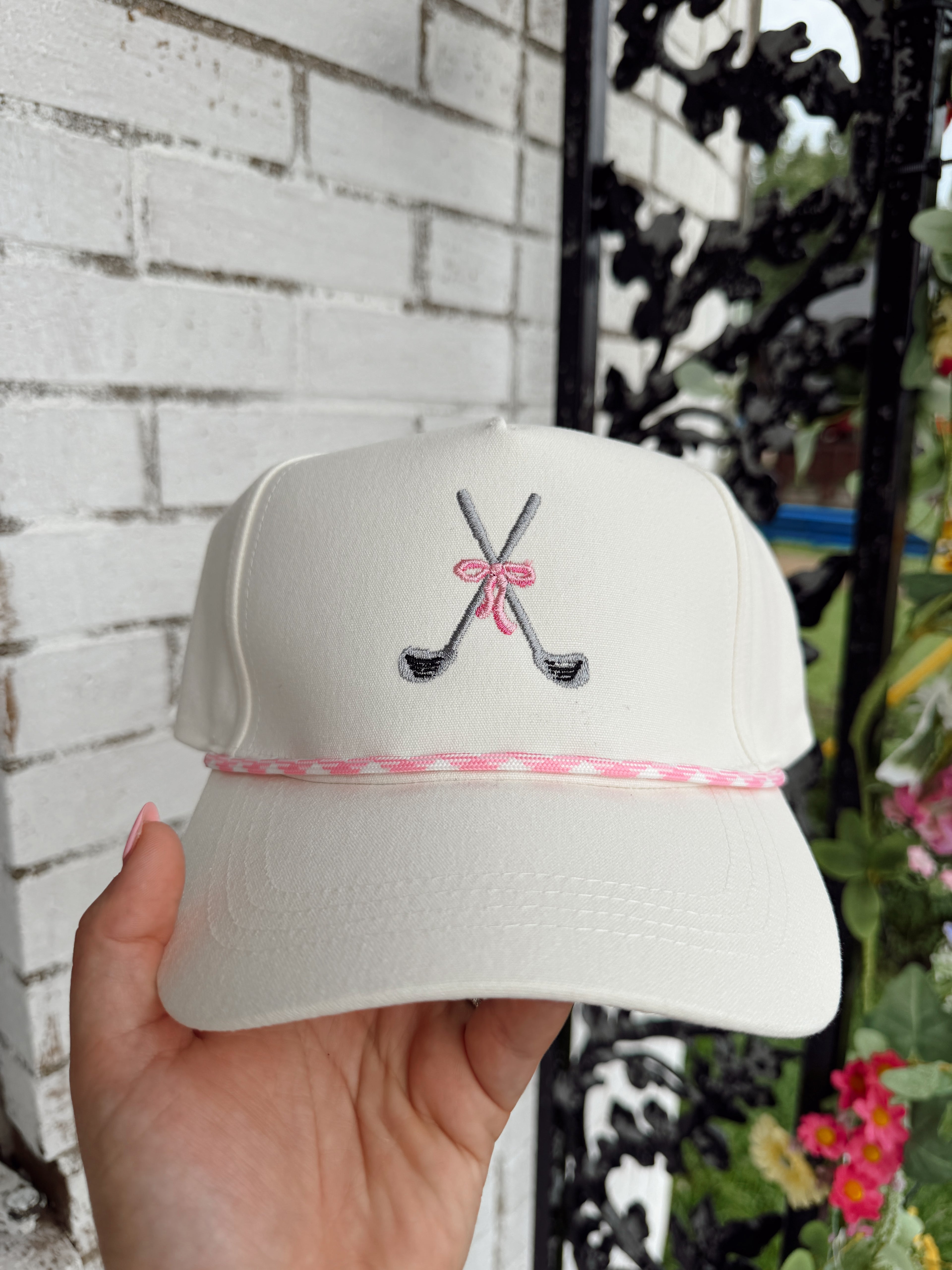 Pink Golf Hat