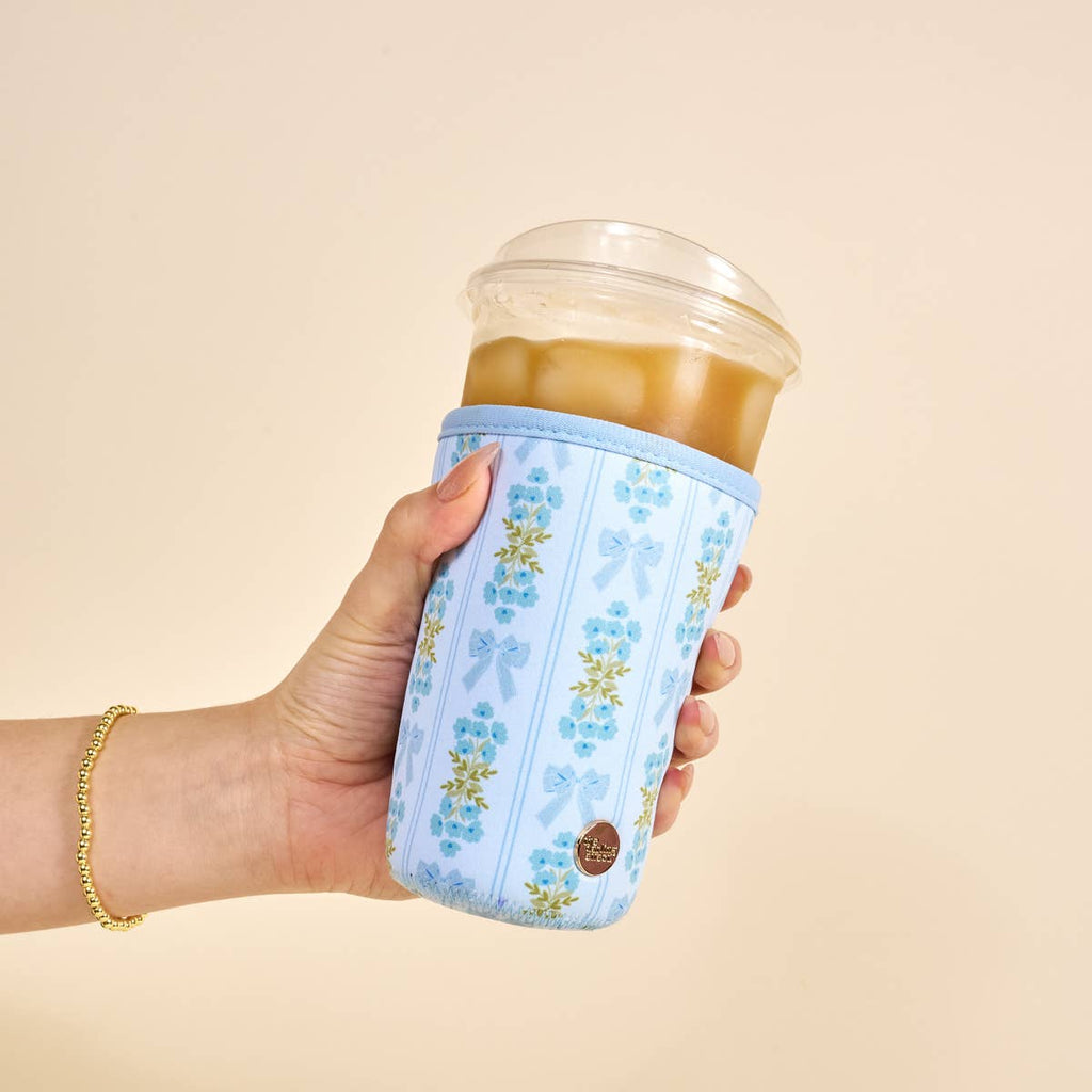Sip Savvy Drink Sleeve–Large–Oh So Fancy Blue