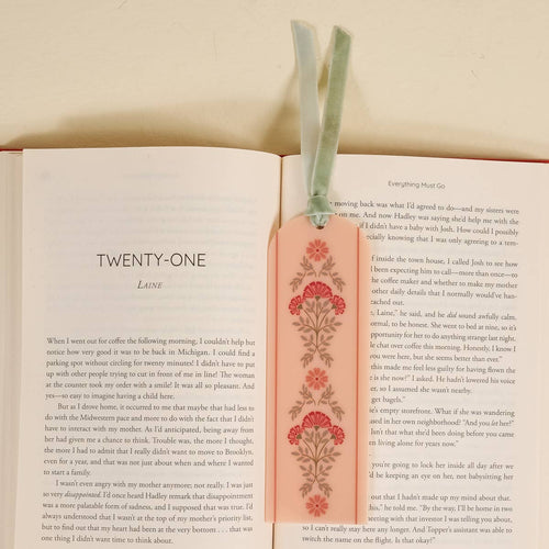 Acrylic Bookmark–Everbloom Dusty Rose