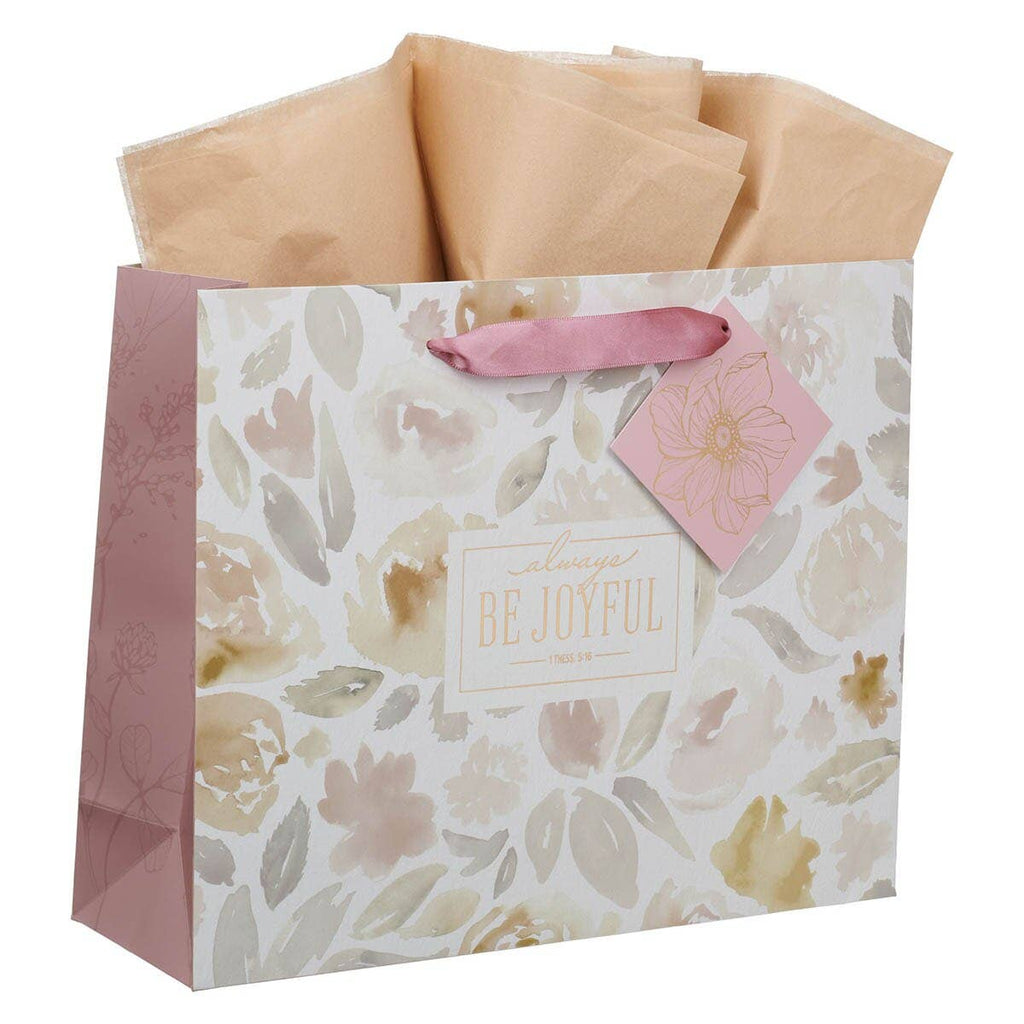 Gift Bag LG Landscape Be Joyful 1 Thess. 5:16