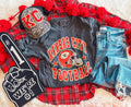 KANSAS CITY FOOTBALL TEE (PEPPER)