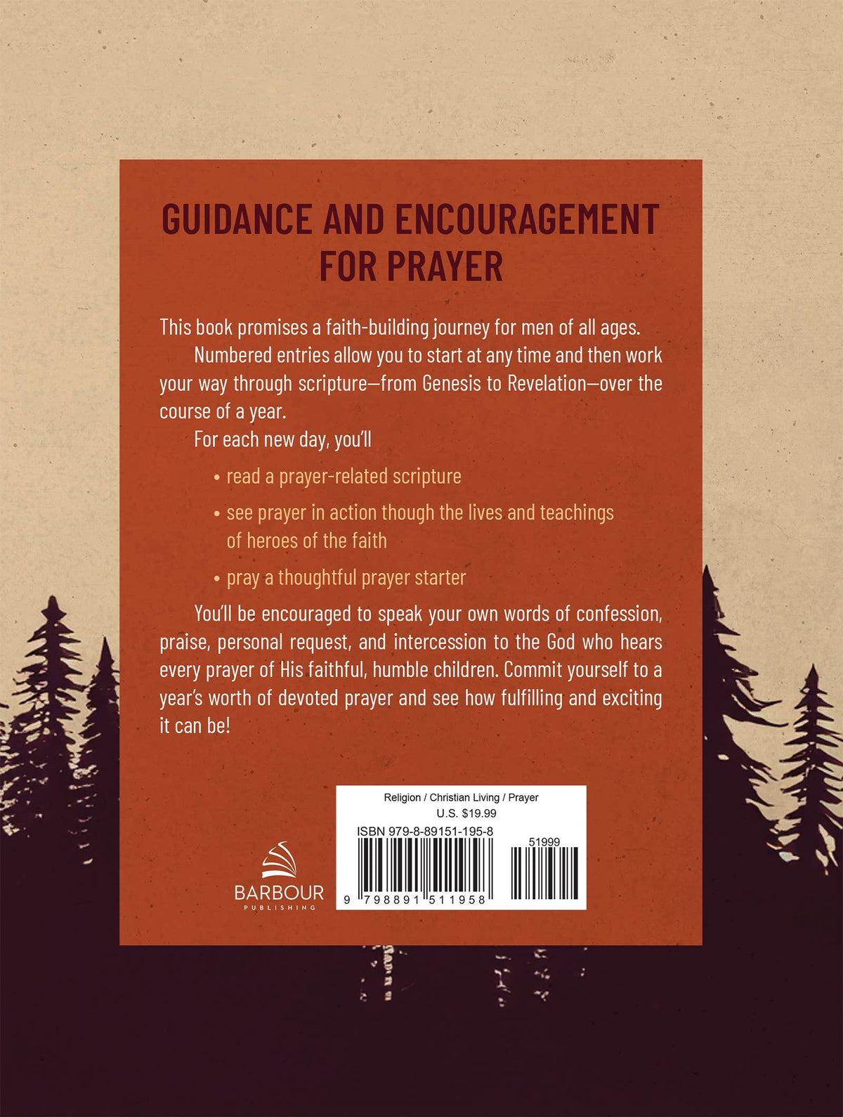 365 Encouraging Prayers for Men