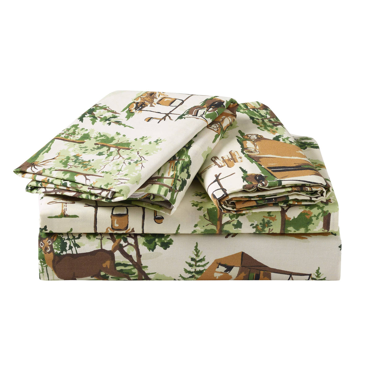 CAMP WANDAWEGA SHEET SET - Camp W