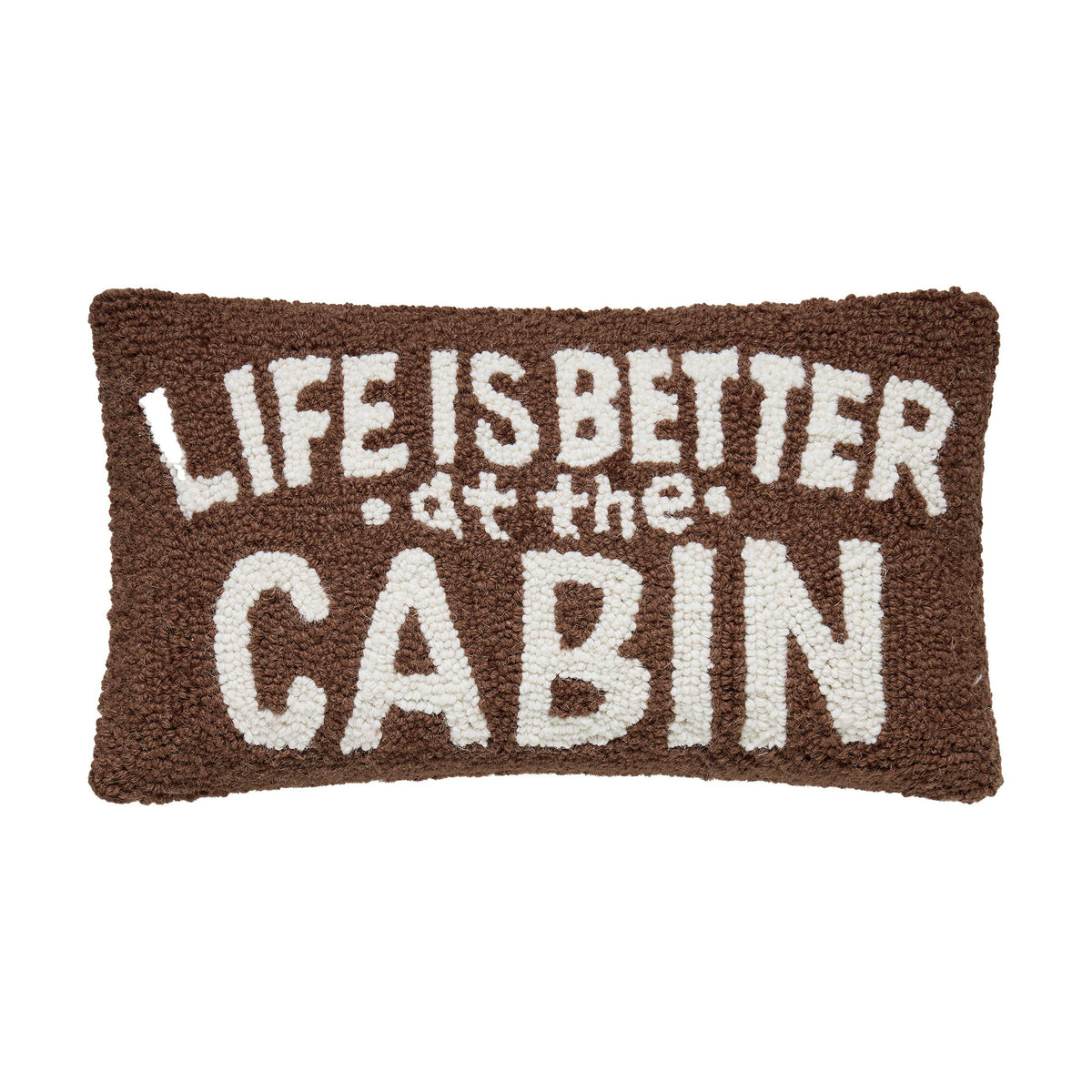 Life On Cabin Hook Pillow