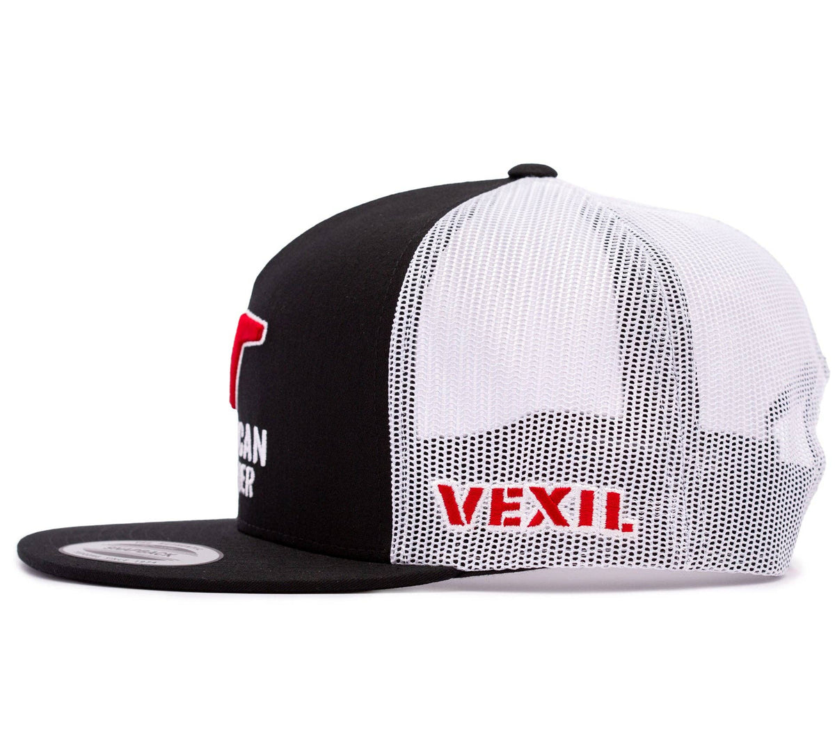 American Rancher - Logo - Black/White Mesh