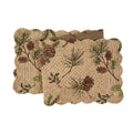 Woodland Retreat Pinecone Table Runner
