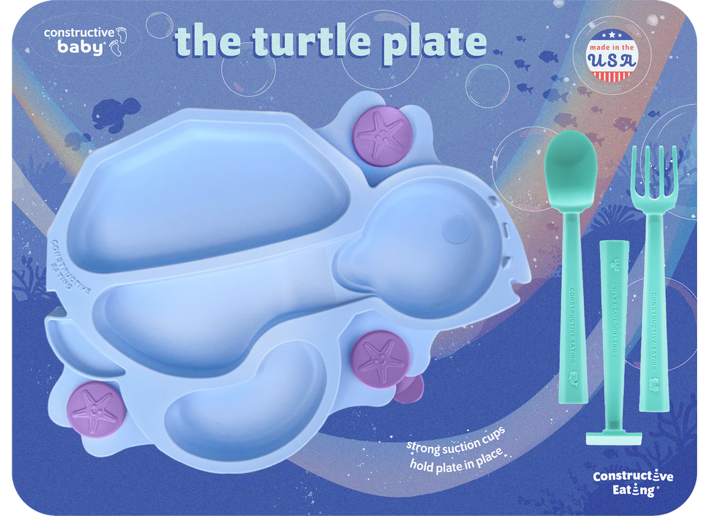 Turtle Suction Plate and Training Utensils