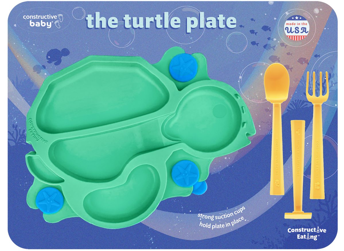 Turtle Suction Plate and Training Utensils