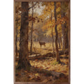 Quiet Deer In Autumn Woods
