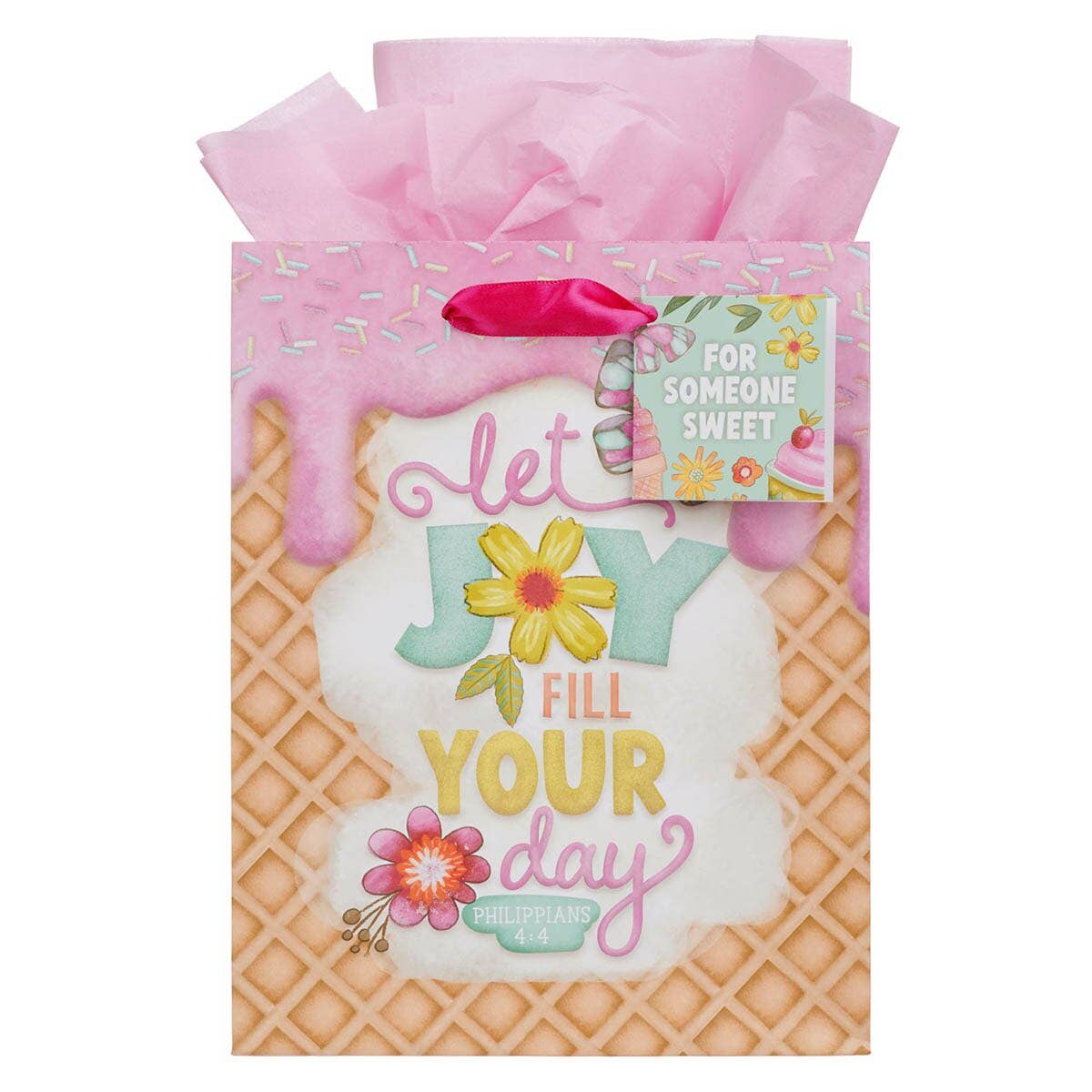 Gift Bag MD Let Your Joy Fill Your Day Phil. 4:4