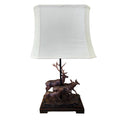 29" Herd of Deer Lamp
