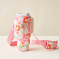 Tumbler Sling-Beyond Blooms Pink Orange
