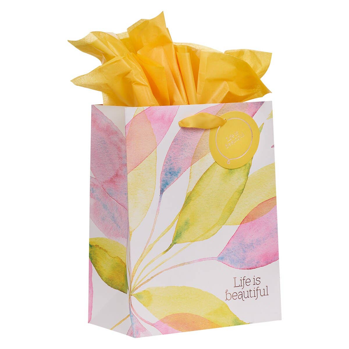 Gift Bag MD Citrus Leaves Beautiful